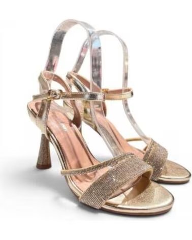 TIMBOS SANDALIA TACÓN FIESTA MUJER ORO 133350