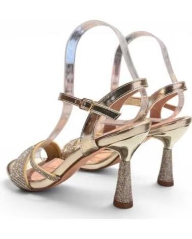 TIMBOS SANDALIA TACÓN FIESTA MUJER ORO 133350