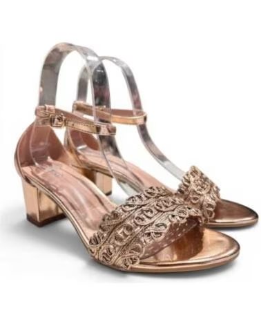 TIMBOS ABSATZ SANDALE PARTY CHAMPAGNER 133131 GOLD ORO