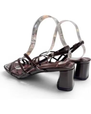 TIMBOS SANDALIAS DE TACÓN PARA MUJER MARRÓN 133119 MARRON
