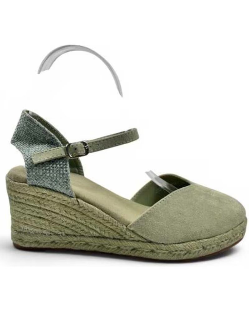 TIMBOS SANDALE COMPENSÉE ESPARTO 133362 VERDE