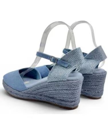 TIMBOS SANDALIA CUNA ESPARTO AZUL 133363