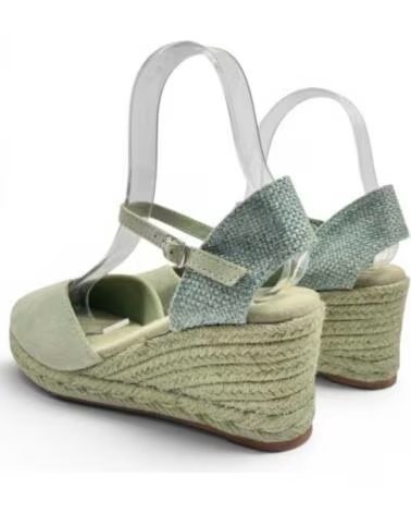 TIMBOS SANDALE COMPENSÉE ESPARTO 133362 VERDE