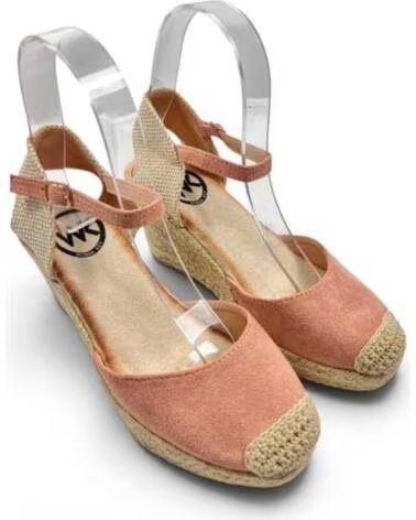 TIMBOS SANDALIA CUNA ESPARTO ROSA 133365