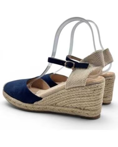 TIMBOS SANDALIA CUNA ESPARTO 133367 AZUL MARINO