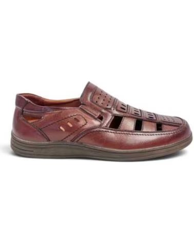 TIMBOS SANDÁLIA FECHADA DE HOMEM COR COURO 133384 CUERO