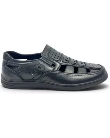 TIMBOS GESCHLOSSENE HERRENSANDALE 133381 NEGRO