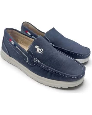 MOCASSIM CONFORTÁVEL DE HOMEM TIMBOS 133396 AZUL MARINO