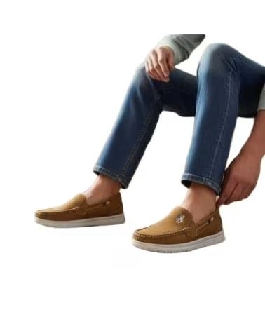 TIMBOS MOCASSIM CONFORTÁVEL PARA HOMEM CAMEL 133397