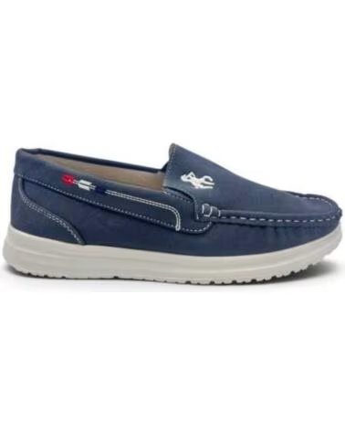 MOCASSIM CONFORTÁVEL DE HOMEM TIMBOS 133396 AZUL MARINO