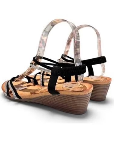 TIMBOS SANDALO ZEPPA COMODO DA DONNA 133461 NEGRO