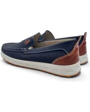 TIMBOS MOCASSIM CONFORTAVEL PERFURADO MARINHO 133385 MARINO