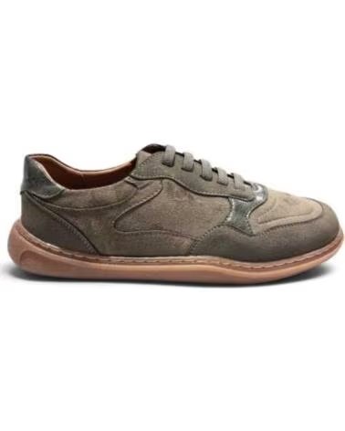 DAVINIA SAPATILHAS BAREFOOT DE MULHER KAKI 133496