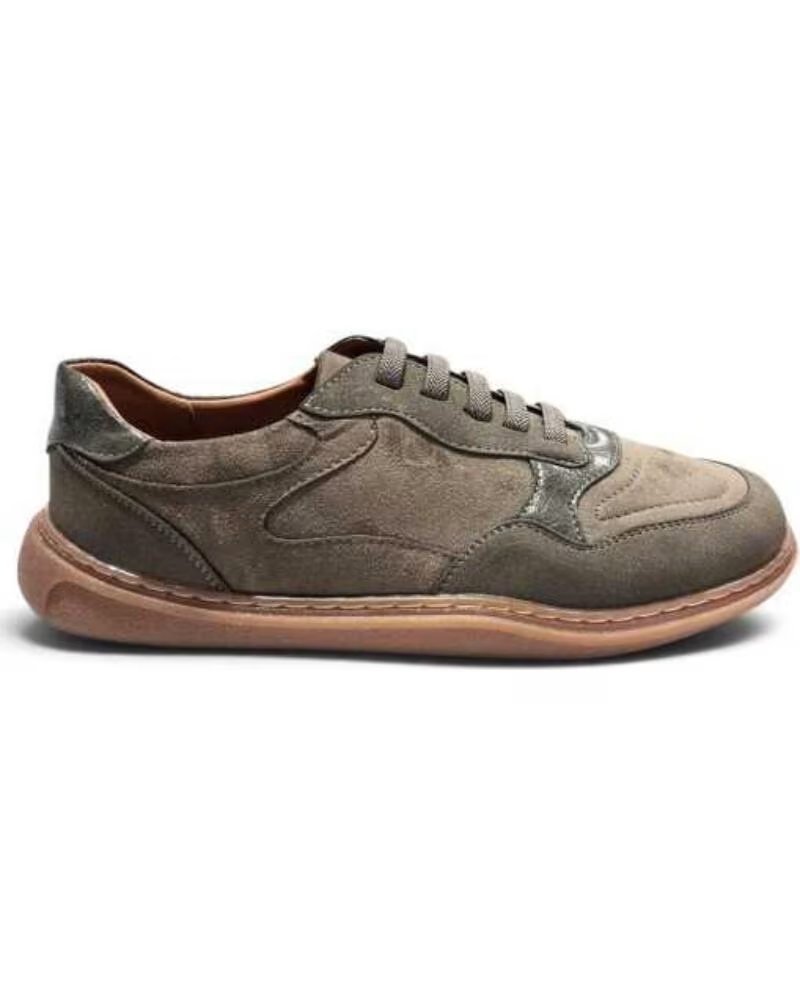 DAVINIA SAPATILHAS BAREFOOT DE MULHER KAKI 133496