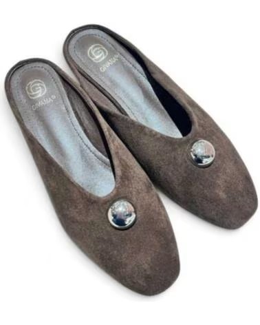 GIVANA FLACHE MULE BALLERINA DAMEN 133525 MARRON