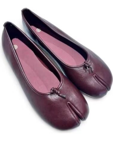 TIMBOS SAPATILHA BICO DIVIDIDO MULHER BORDÔ 133503 BURDEOS