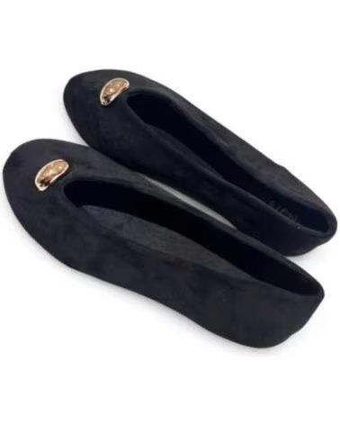 GIVANA MANOLETINA PLANA DE MUJER COLOR NEGRO 133531