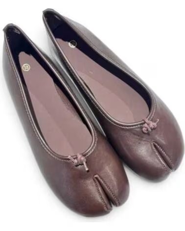 TIMBOS SAPATILHA TABI DE MULHER CASTANHO 133504 MARRON