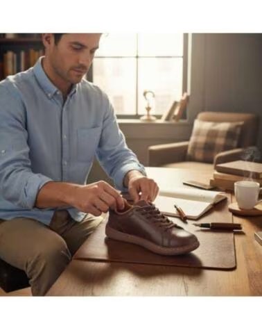 TIMBOS TÉNIS BAREFOOT HOMEM CASTANHO 133546 MARRON