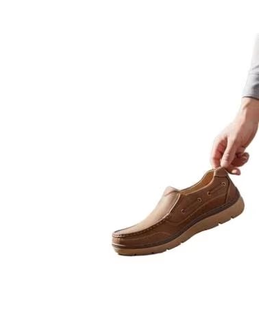 MOCASSIM DE HOMEM TIMBOS 133563 CAMEL