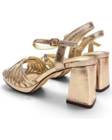 BUONAROTTI SANDALIA TACÓN FIESTA MUJER 133731 ORO