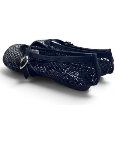 GIVANA ZAPATOS MERCEDITAS CALADOS 133615 NEGRO