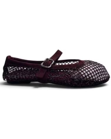 CHAUSSURES MARY JANE AJOURÉES 133614 BORDEAUX BURDEOS