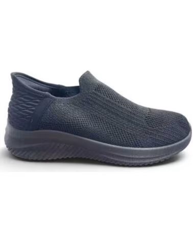 TIMBOS TÊNIS FEMININO TÊXTIL ELÁSTICO PRETO 133658 NEGRO