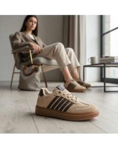 TIMBOS SAPATILHAS DE MULHER 133669 KAKI