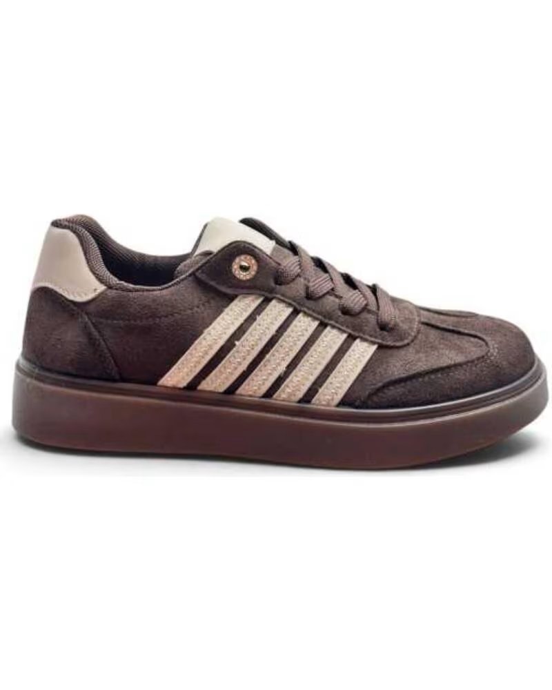 TIMBOS SAPATILHAS FEMININAS COR MARROM 133670 MARRON