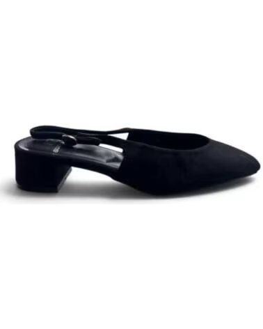 BUONAROTTI SANDALO TACCO SLINGBACK ELEGANTE 133626 NEGRO