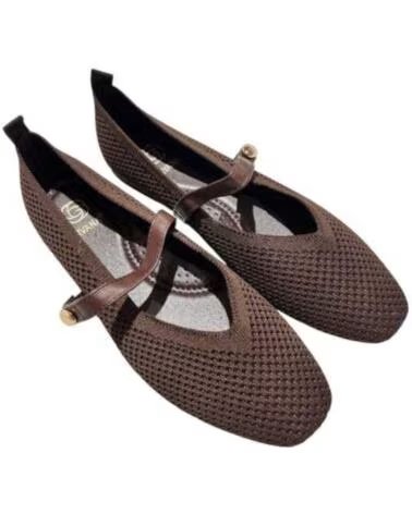 GIVANA MANOLETINA PLANA DE MUJER 133728 MARRON