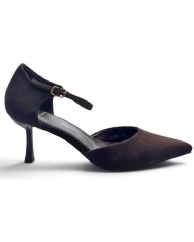 BUONAROTTI SANDALIA TACÓN TALONERA VESTIR 133629 MARRÓN MARRON