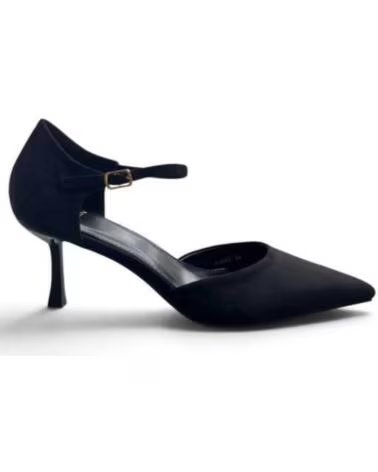 BUONAROTTI SANDALIA TACÓN TALONERA VESTIR COLOR NEGRO 133630