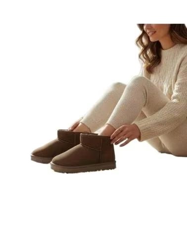 TIMBOS BOTÍN PLANO AUSTRALIANO 133756 MARRON