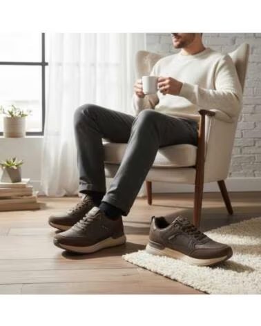 TIMBOS SAPATILHAS DESPORTIVAS DE HOMEM CASTANHO 133765 MARRON