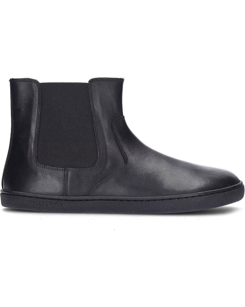 GIOSEPPO 80673 BOTINES BAREFOOT DE PIEL PARA MUJER BLACK