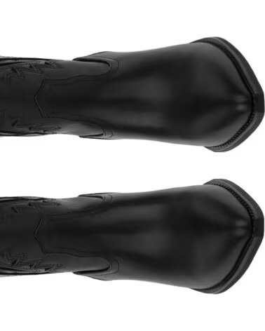 BB UP BOTA COWBOY DE MUJER NEGRA CON TACON CORTO 2642 ANTE NEGRO BLACK