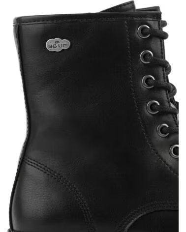 BB UP BOTIN MILITAR NEGRO DE MUJER EN SUELA TRACK 2608 PU NEGRO BLACK