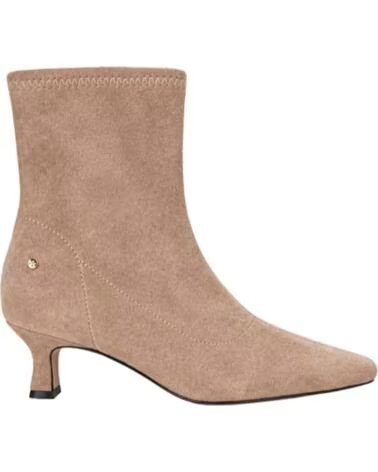 BB UP BOTIN BEIGE DE MUJER CON TACON BAJO 2740 ANTE Taupe BROWN