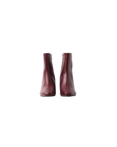 BB UP BOTIN BURDEOS DE MUJER CON TACON 2714 Burdeos RED