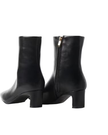 BB UP BOTIN NEGRO DE MUJER CON TACON BAJO 2714 Negro BLACK