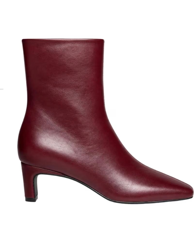 BB UP BOTIN BURDEOS DE MUJER CON TACON 2714 Burdeos RED