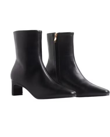 BB UP BOTIN NEGRO DE MUJER CON TACON BAJO 2714 Negro BLACK