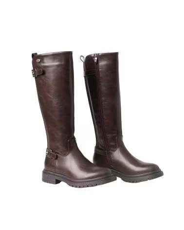 BB UP BOTA ALTA MARRON DE MUJER ESTILO ECUESTRE 2721 Cafe BROWN