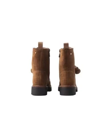 BB UP BOTIN CAMEL DE MUJER CON CORDONES Y SUELA TRACK 2762 ANTE Camel BROWN
