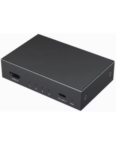 GEMBIRD divisor de HDMI 4 puertos Admite video 3D