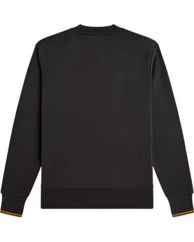 FRED PERRY SWEATSHIRT GOLA CARECA M7535 ANCHOR GREY