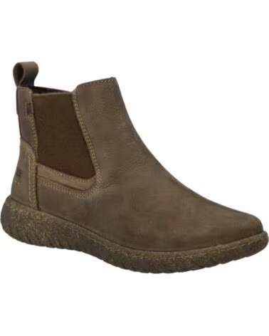 JOSEF SEIBEL ANGELINA-01 STIVALETTI CHELSEA IN PELLE MARRONE MARRON