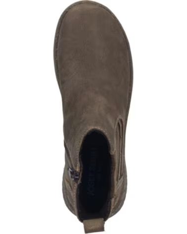 JOSEF SEIBEL ANGELINA-01 STIVALETTI CHELSEA IN PELLE MARRONE MARRON